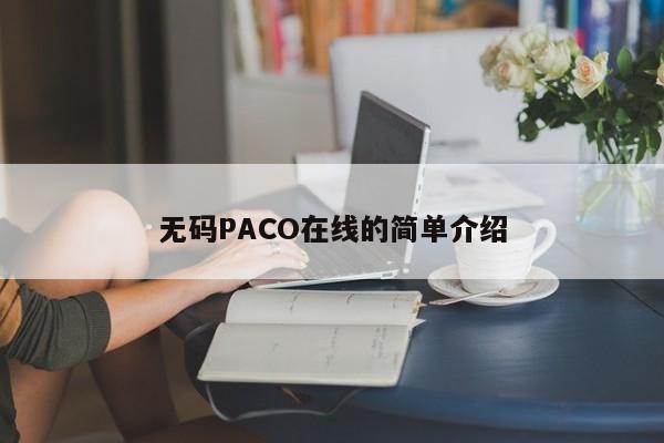 无码PACO在线的简单介绍
