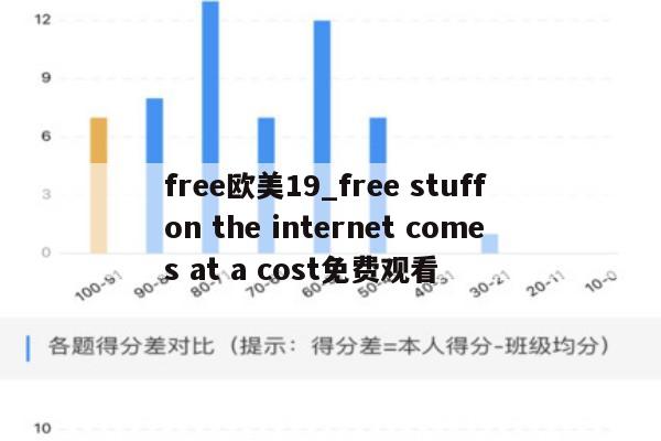 free欧美19_free stuff on the internet comes at a cost免费观看