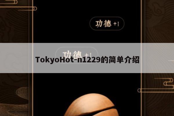 TokyoHot-n1229的简单介绍
